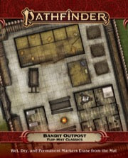 Pathfinder Flip-Mat Classics: Bandit Outpost | L.A. Mood Comics and Games