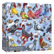 Puzzle: 1000 Pigeons of Britain | L.A. Mood Comics and Games
