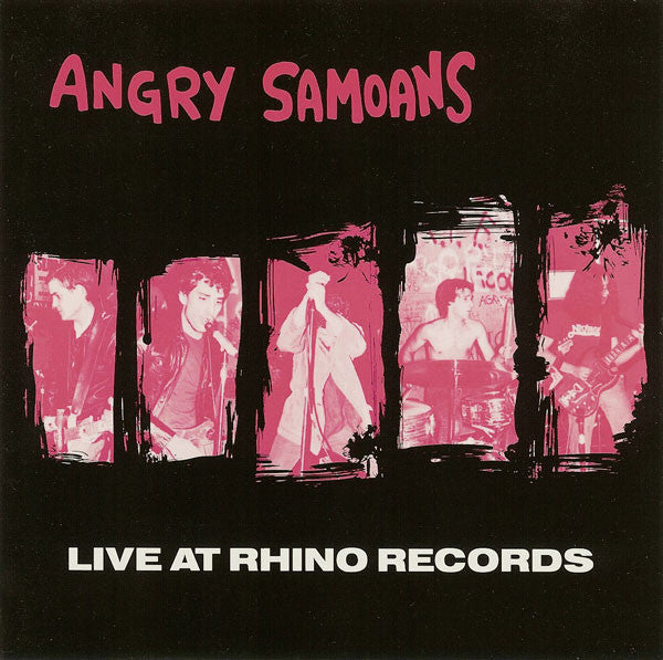 Angry Samoans - Live at Rhino Records (Vinyl LP USED) | L.A. Mood Comics and Games