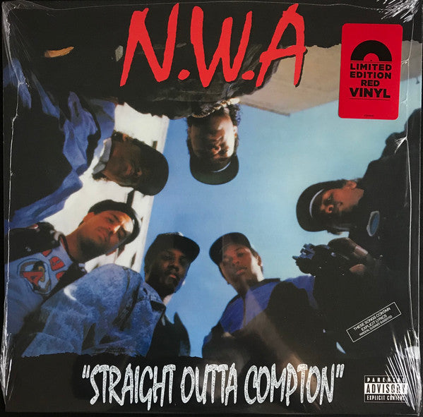 N.W.A - Straight Outta Compton (Red Vinyl) | L.A. Mood Comics and Games