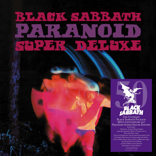 Black Sabbath - Paranoid Super Deluxe Box Set (5xLP Vinyl) | L.A. Mood Comics and Games