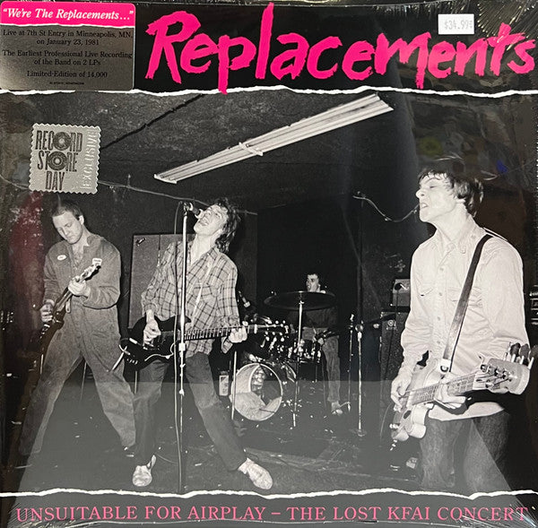 The Replacements - Unsuitable For Airplay: The Lost KFAI Concert (2x Vinyl LP) | L.A. Mood Comics and Games