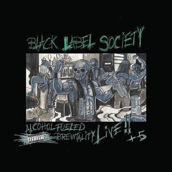 Black Label Society - Alcohol Fueled Brewtality Live!! +5 (2xLP Coloured Vinyl) | L.A. Mood Comics and Games