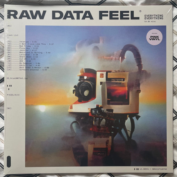 Everything Everything - Raw Data Feel (Pink Vinyl) | L.A. Mood Comics and Games