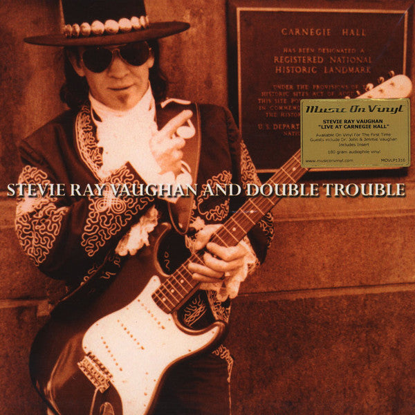 Stevie Ray Vaughn and Double Trouble - Live at Carnegie Hall (2xLP Vinyl) | L.A. Mood Comics and Games