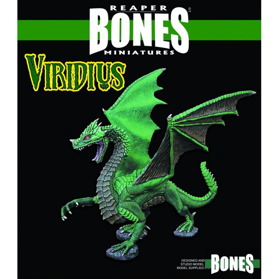 VIRIDIUS GREAT DRAGON BONES MINIATURE | L.A. Mood Comics and Games