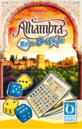 ALHAMBRA: ROLL AND WRITE | L.A. Mood Comics and Games