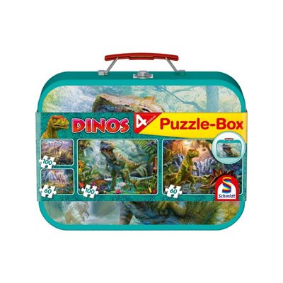 Dinosaurs Puzzle  2x60 2x100  Children style | L.A. Mood Comics and Games