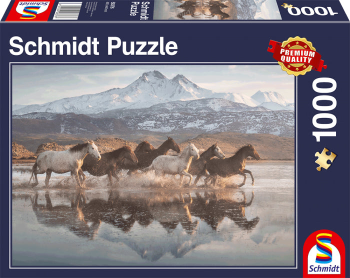 Puzzle: 1000 Horses in Cappadocia | L.A. Mood Comics and Games