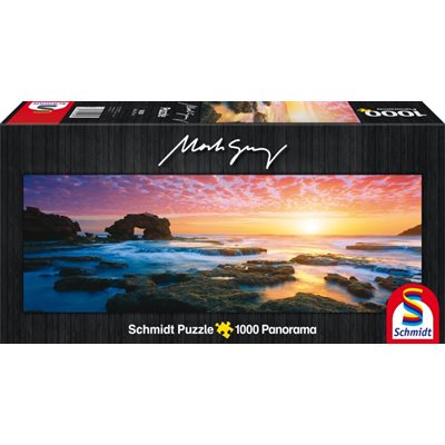 Puzzle: Bridgewater Bay Sunset (Panorama1000pc) | L.A. Mood Comics and Games