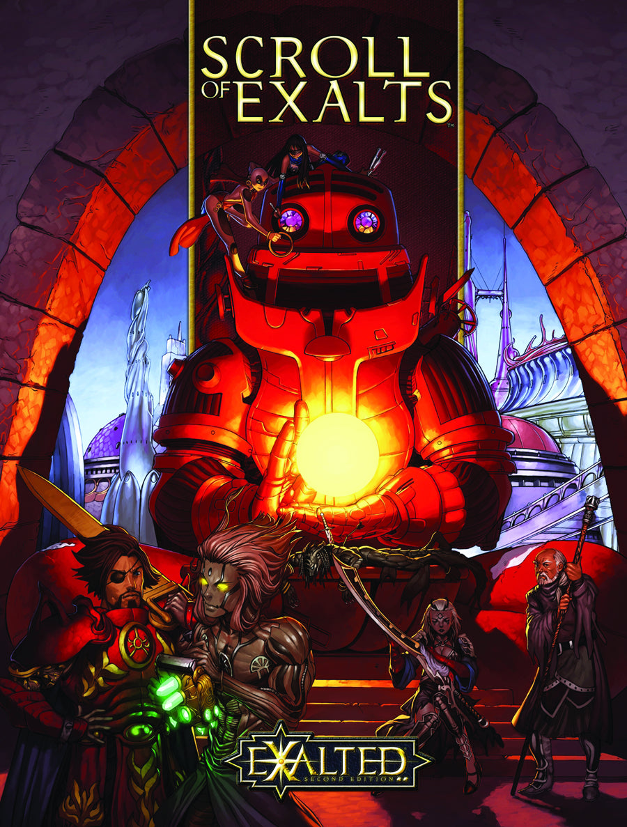 EXALTED RPG SCROLL EXALTS | L.A. Mood Comics and Games