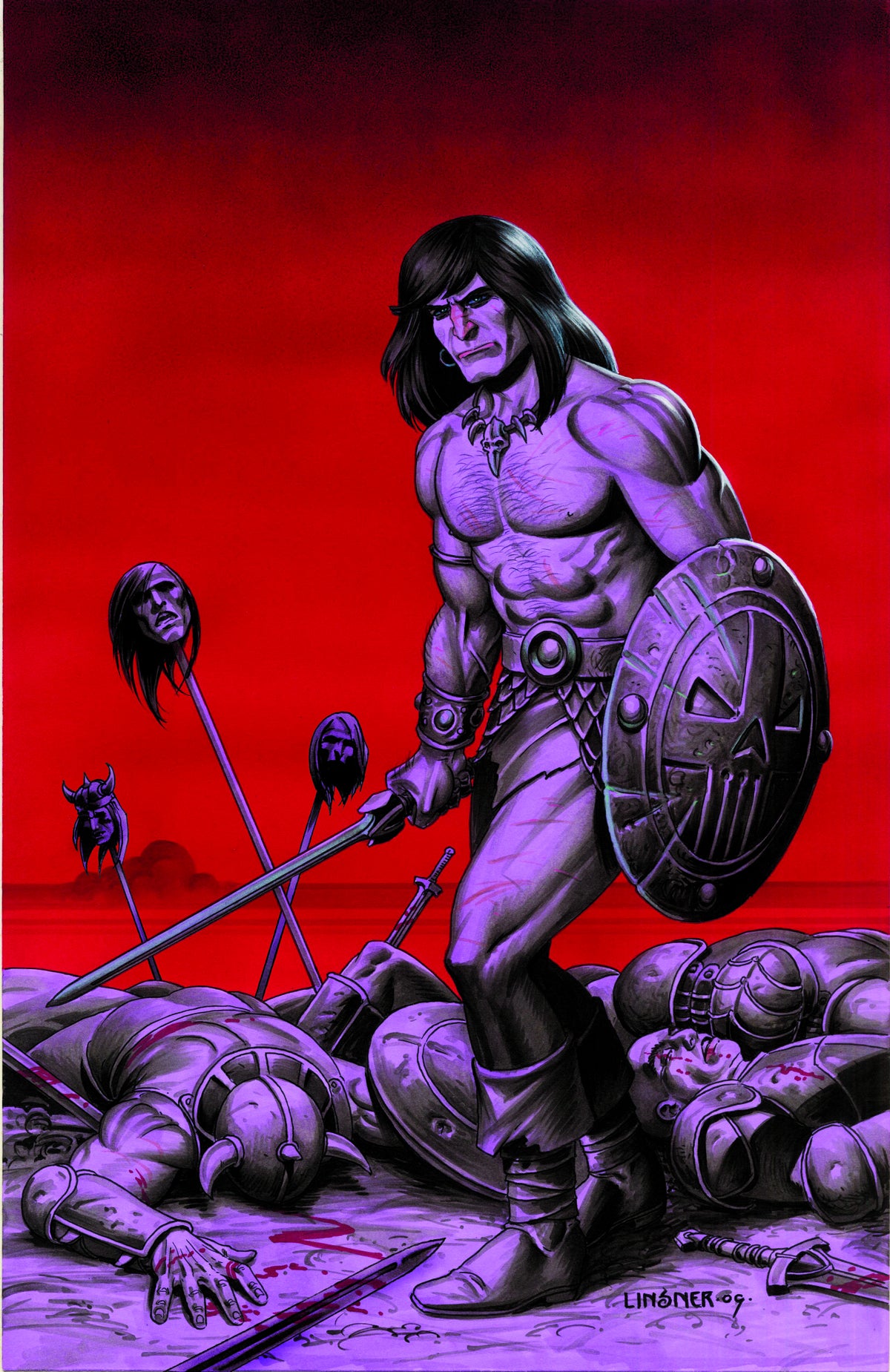 CONAN THE CIMMERIAN #19 LINSNER CVR | L.A. Mood Comics and Games