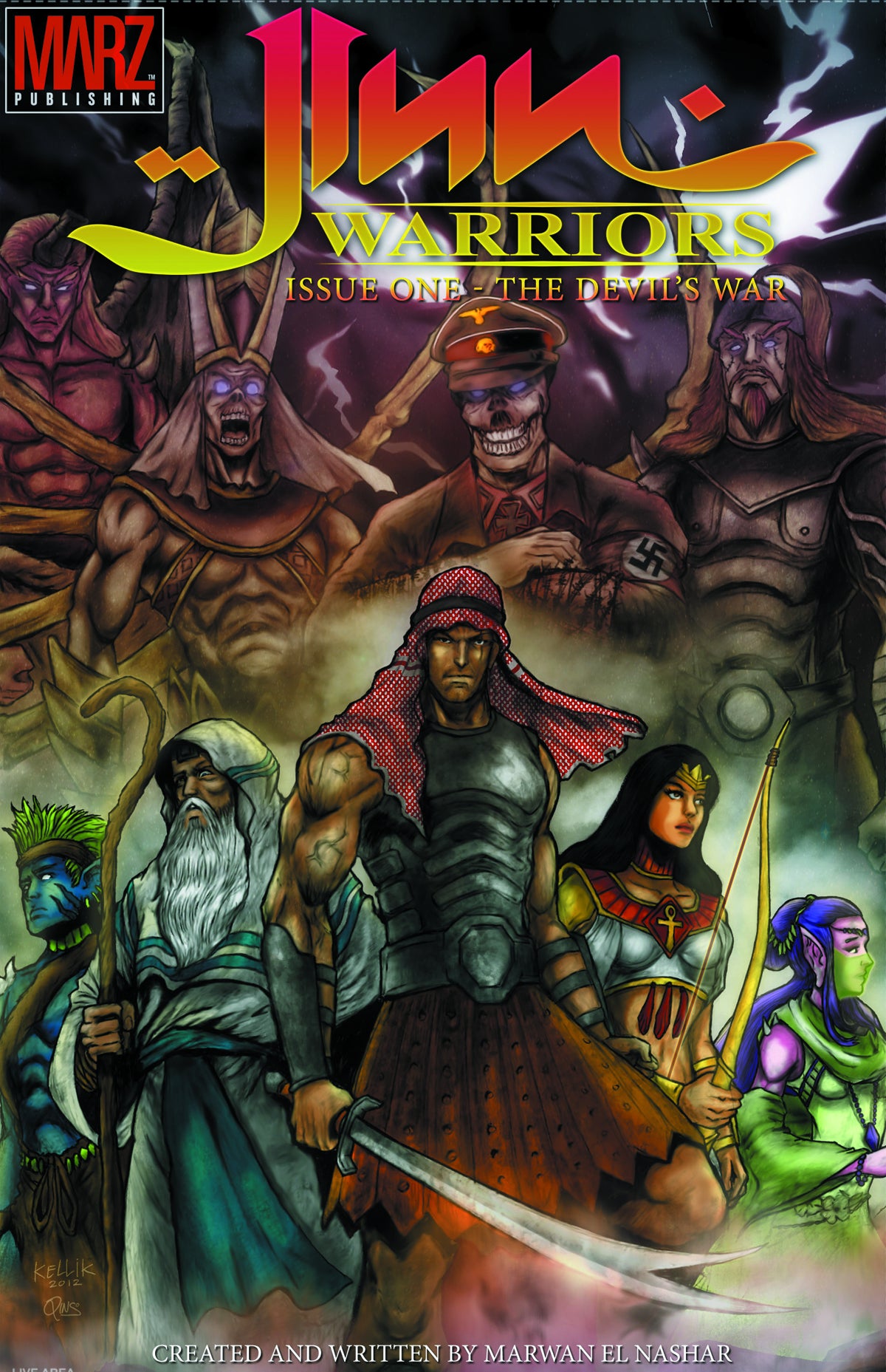 JINN WARRIORS GN VOL 01 DEVILS WAR | L.A. Mood Comics and Games