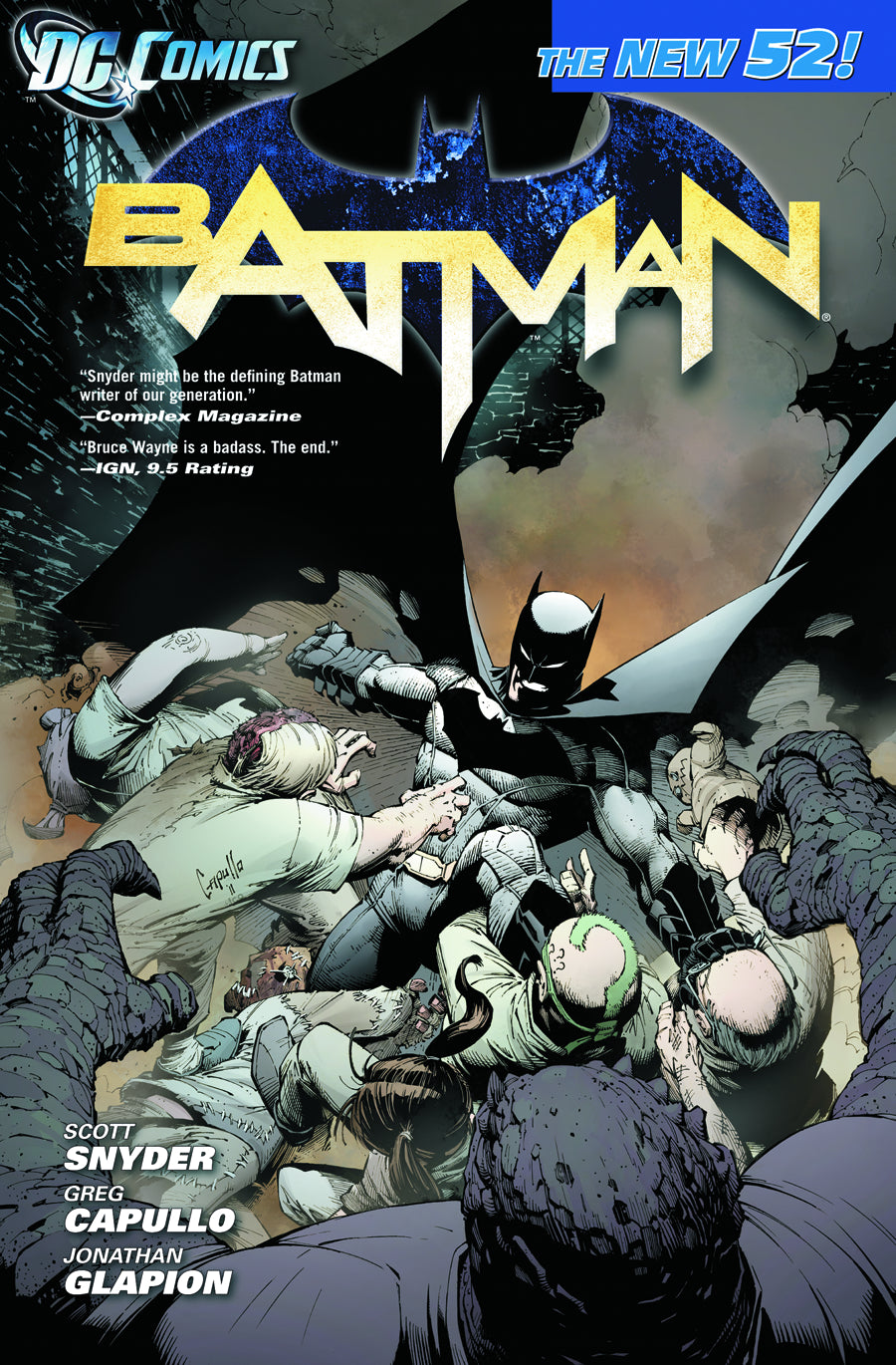 BATMAN TP VOL 01 THE COURT OF OWLS (N52) USED | L.A. Mood Comics and Games
