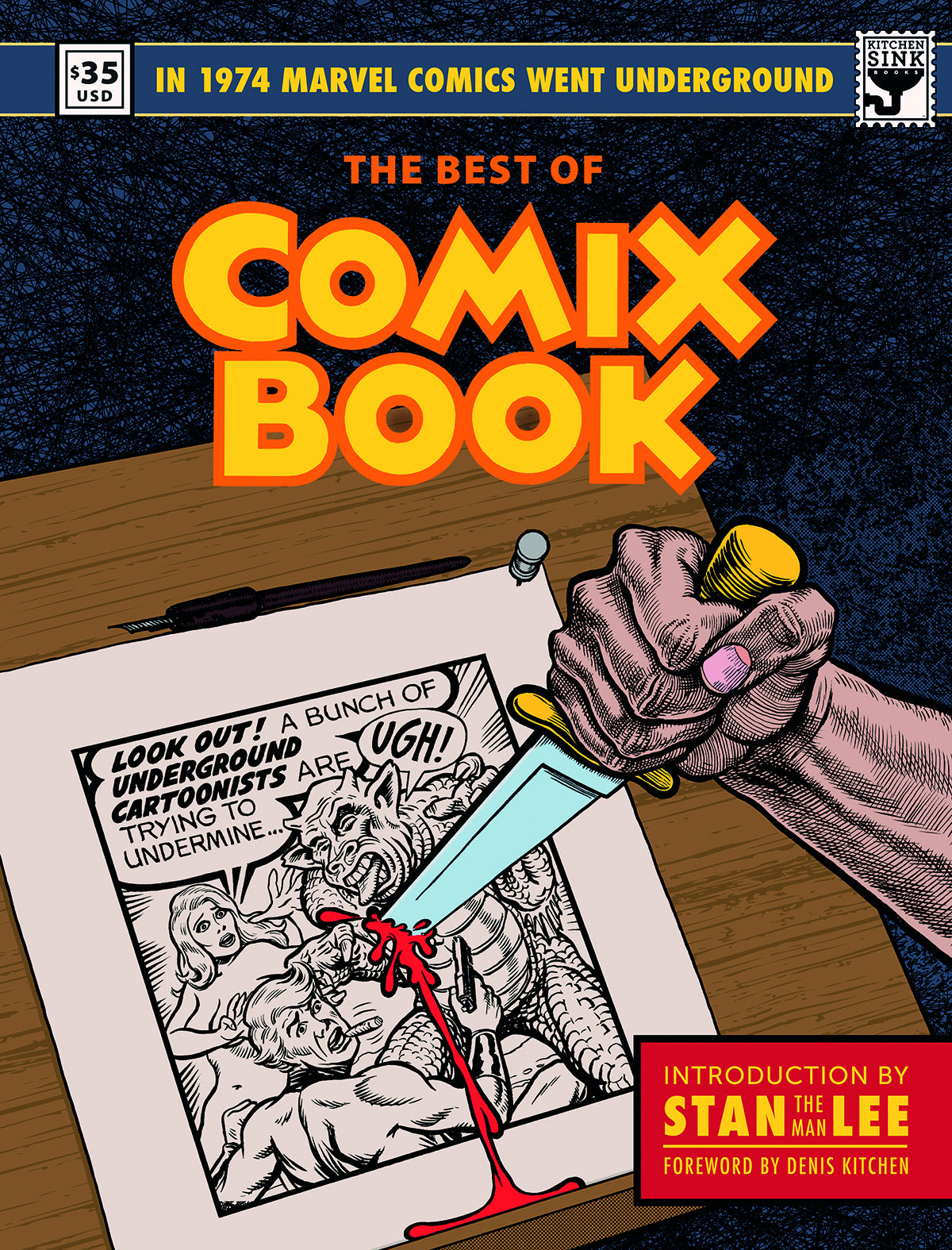 BEST OF COMIX BOOK WHEN MARVEL WENT UNDERGROUND HC | L.A. Mood Comics and Games