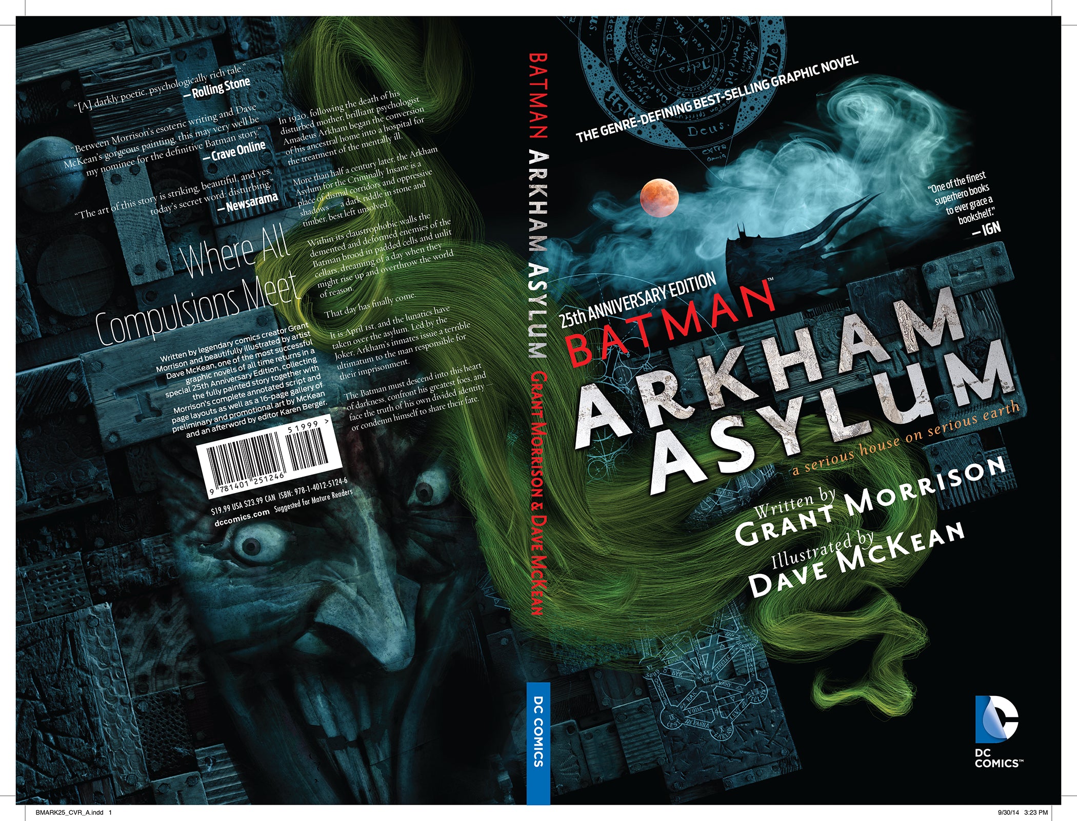 BATMAN ARKHAM ASYLUM 25TH ANNIV DLX ED TP (MR) | L.A. Mood Comics and Games