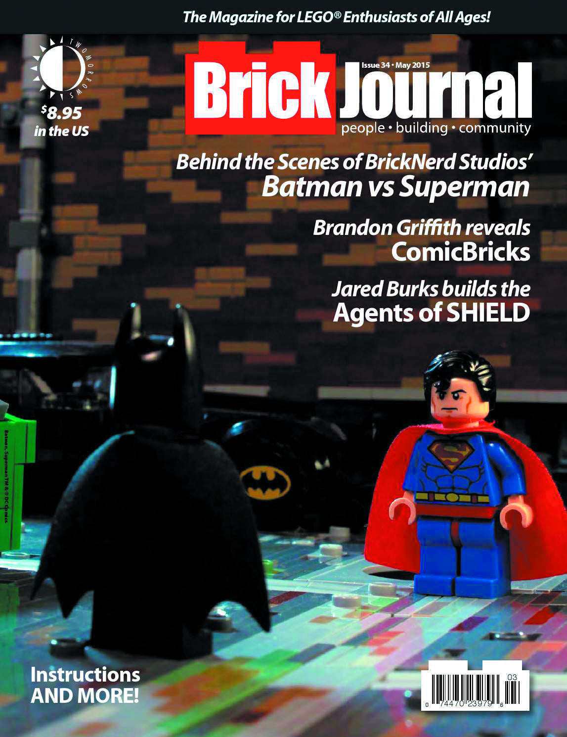 BRICKJOURNAL #38 (C: 0-1-2) | L.A. Mood Comics and Games