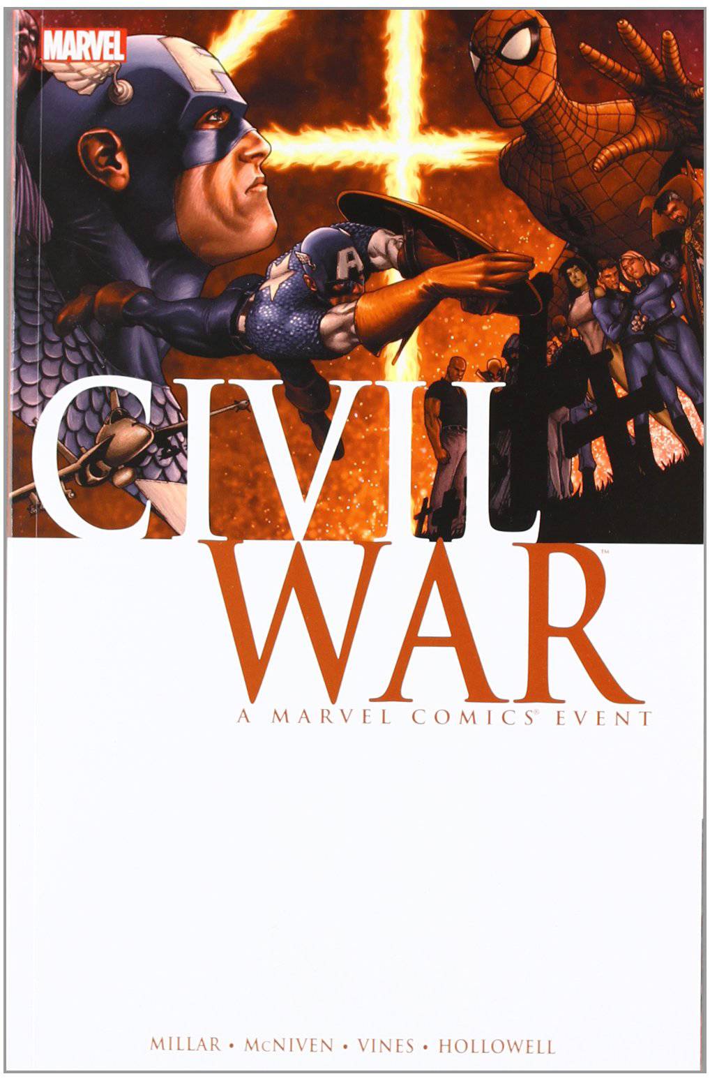 CIVIL WAR HC MCNIVEN CVR NEW PTG | L.A. Mood Comics and Games
