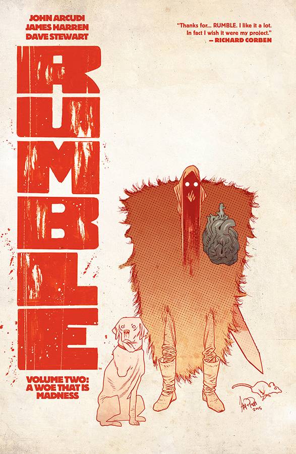 RUMBLE TP VOL 02 A WOE THAT IS MADNESS USED | L.A. Mood Comics and Games