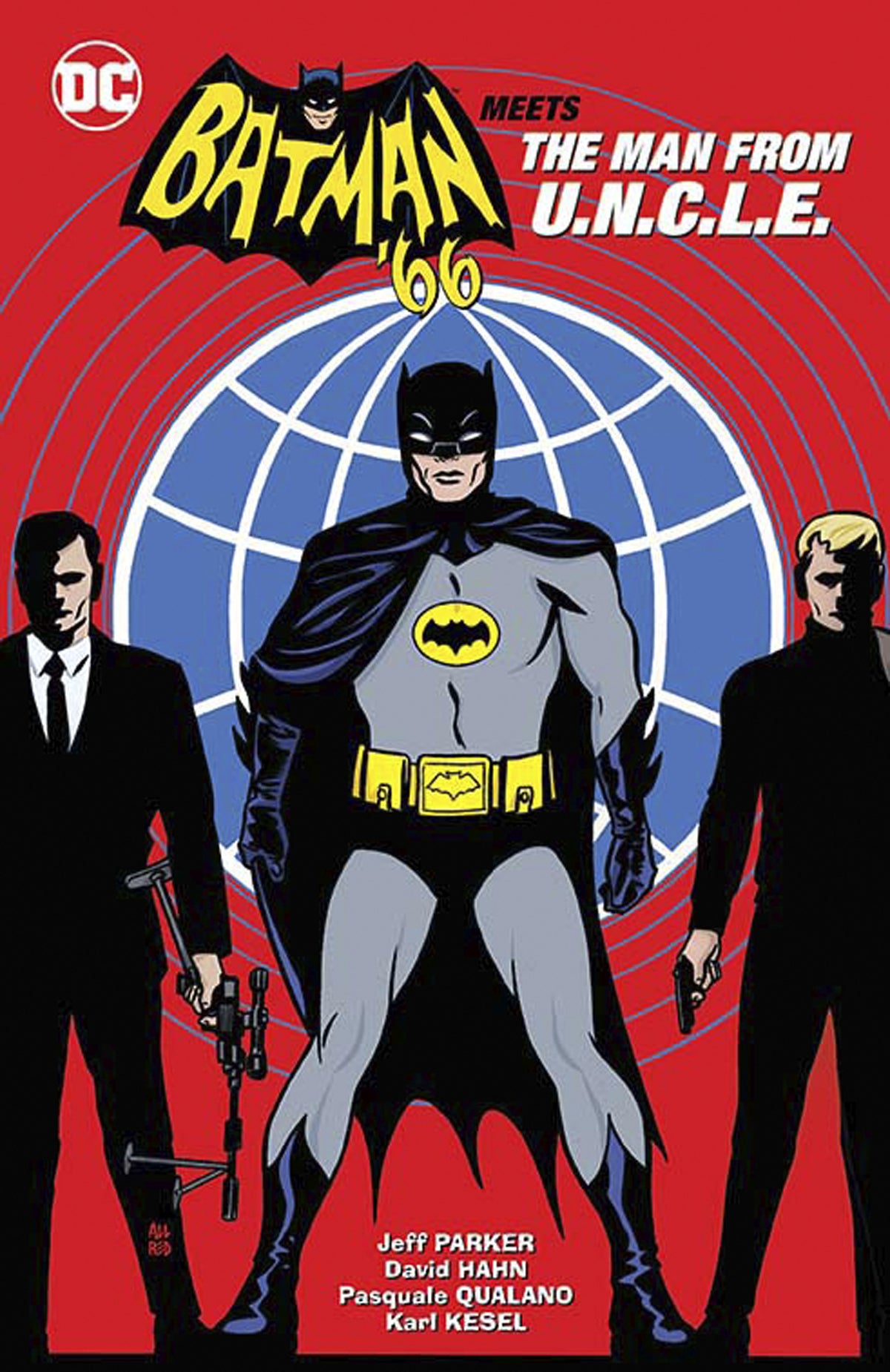 BATMAN 66 MEETS THE MAN FROM UNCLE HC | L.A. Mood Comics and Games