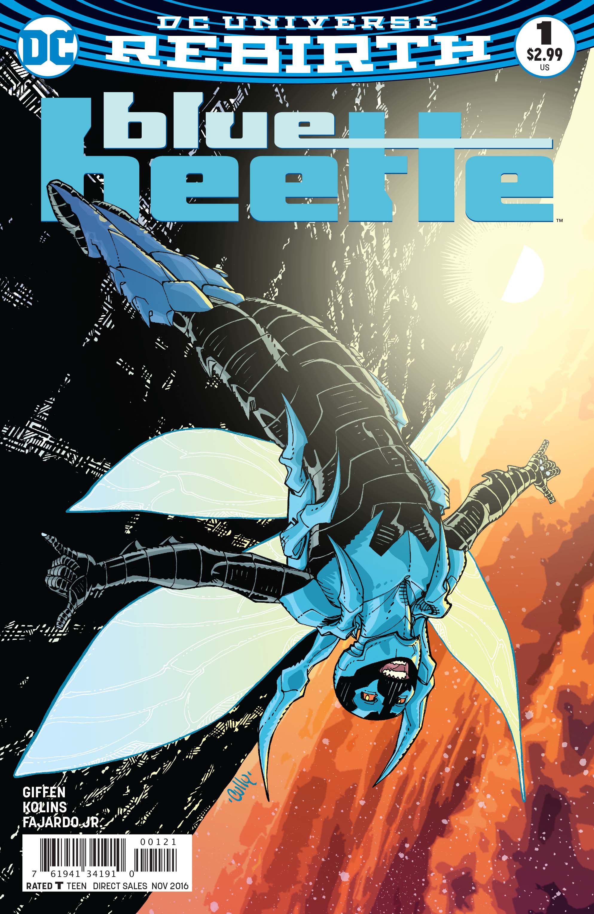 BLUE BEETLE #1 VAR ED | L.A. Mood Comics and Games