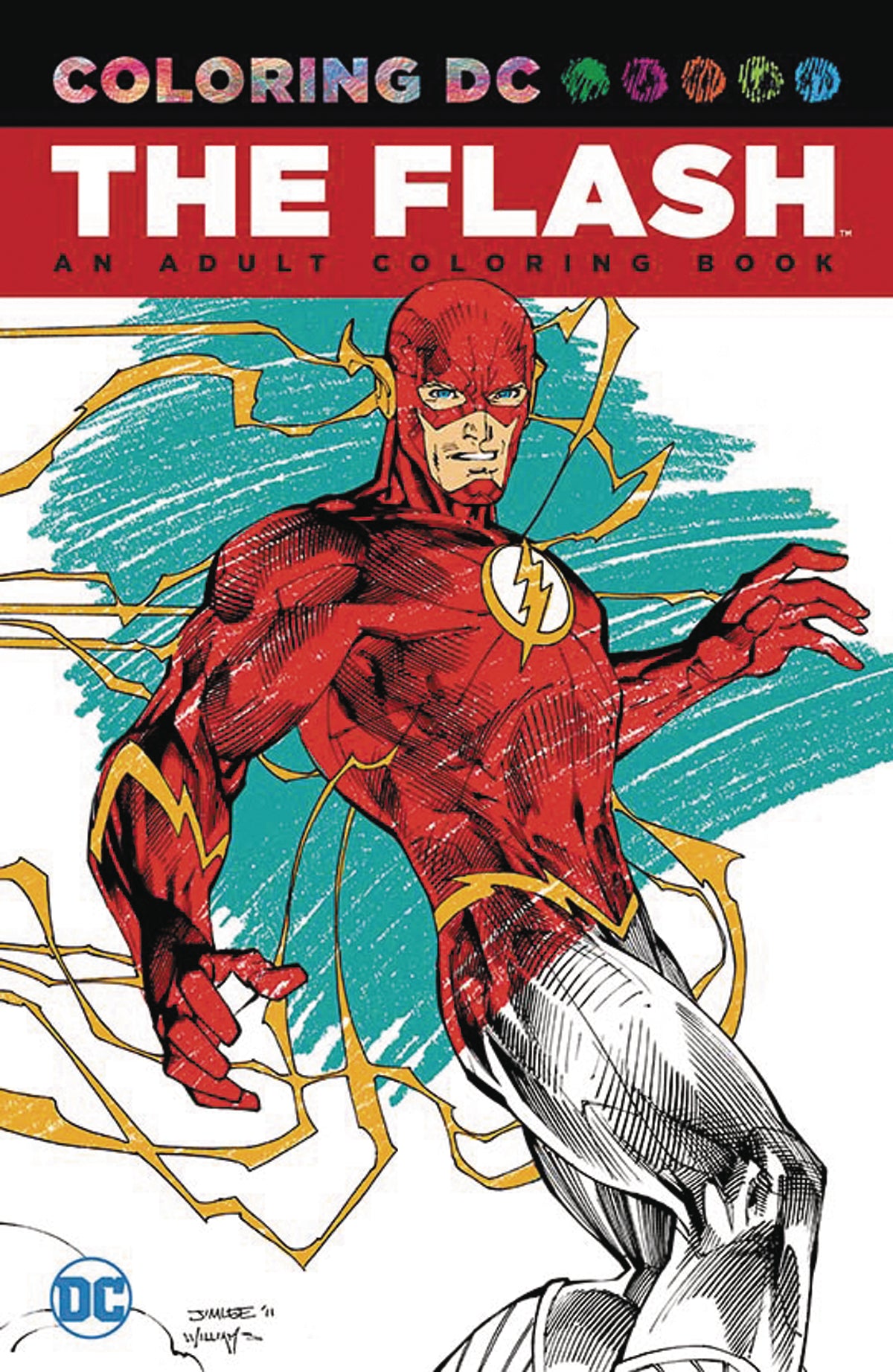 FLASH AN ADULT COLORING BOOK TP | L.A. Mood Comics and Games