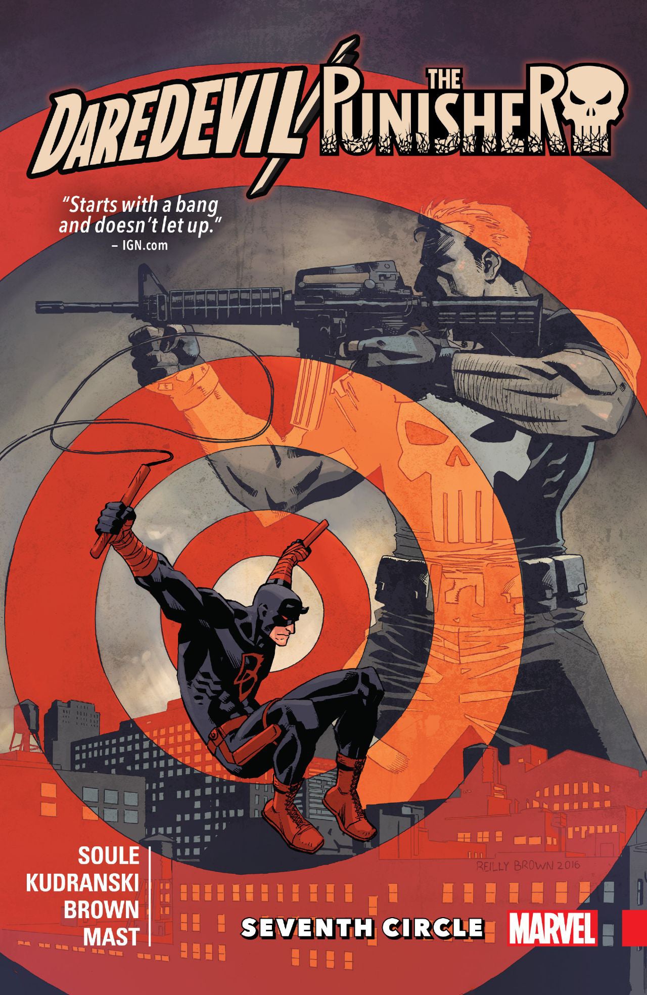 DAREDEVIL PUNISHER TP SEVENTH CIRCLE | L.A. Mood Comics and Games