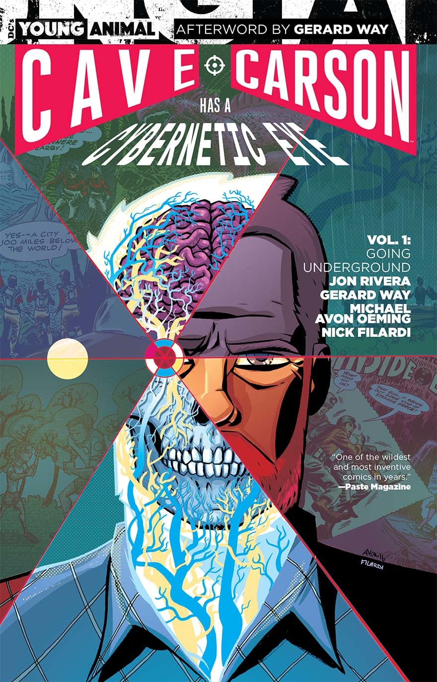 CAVE CARSON HAS A CYBERNETIC EYE TP VOL 01 GOING UNDERGROUND | L.A. Mood Comics and Games