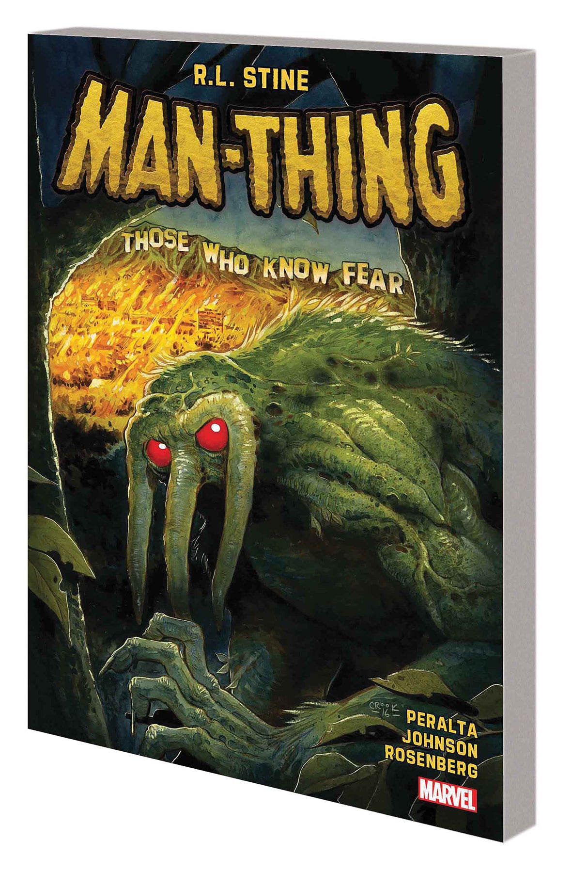 MAN-THING BY R L STINE TP VOL 01 | L.A. Mood Comics and Games