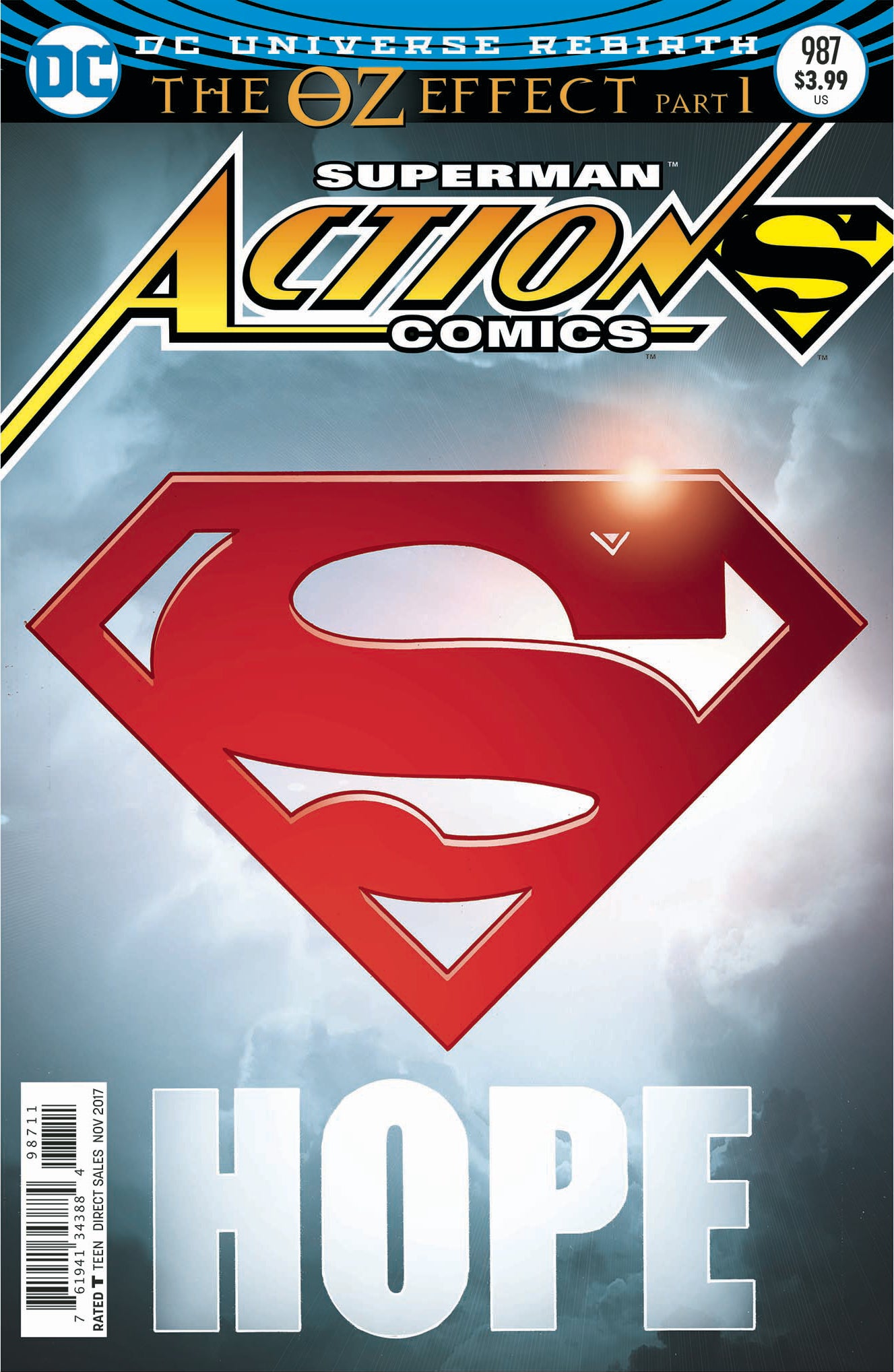 ACTION COMICS #987 LENTICULAR ED (OZ EFFECT) | L.A. Mood Comics and Games