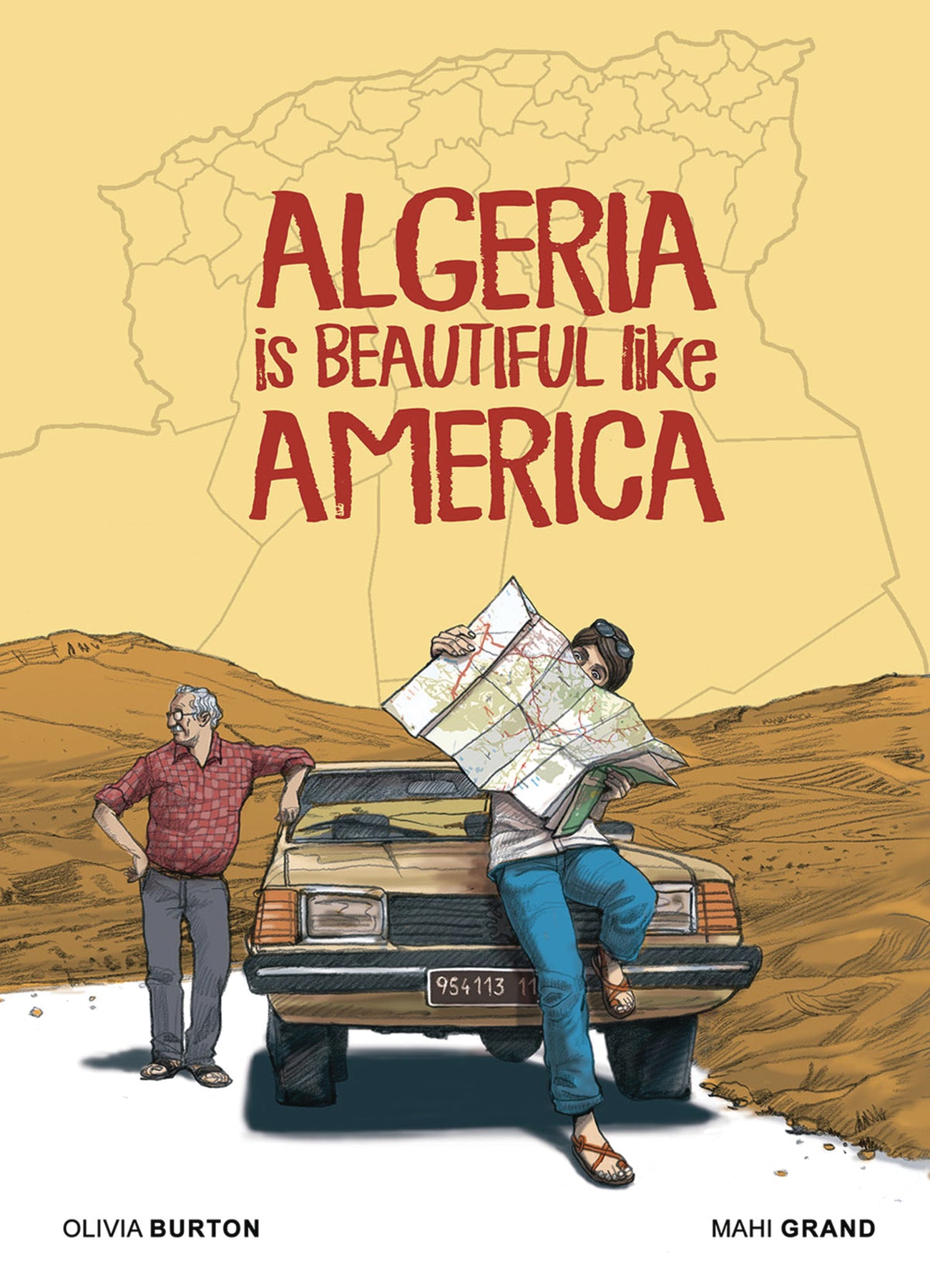 ALGERIA IS BEAUTIFUL LIKE AMERICA HC | L.A. Mood Comics and Games