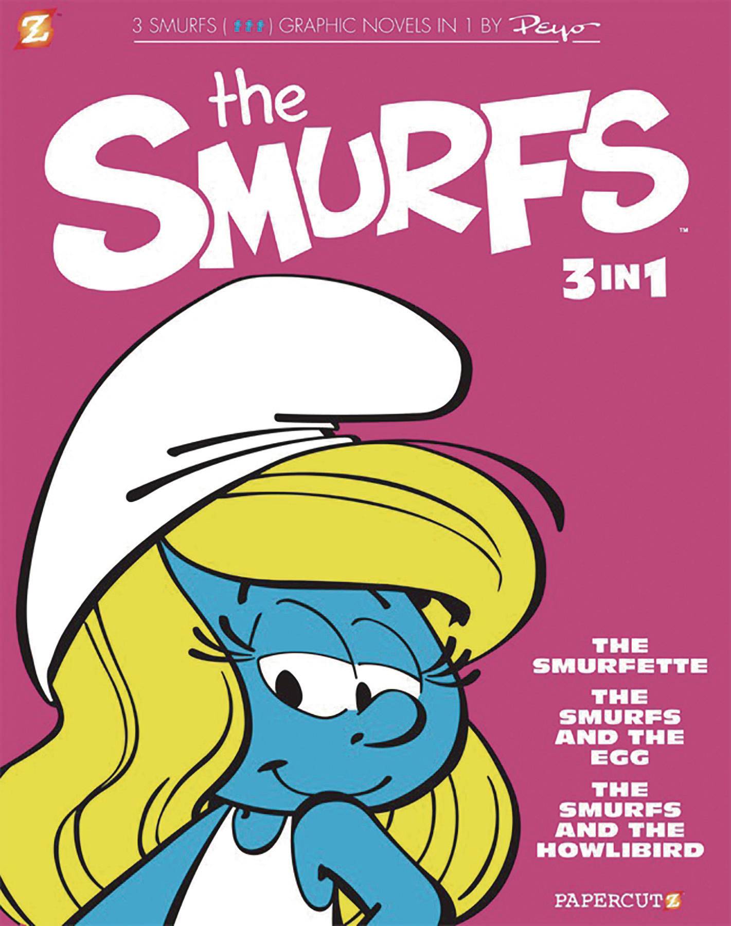 3 Older SMURFS BOOKS COMICS Hardbound and Softbound Smurf Soup -   Portugal