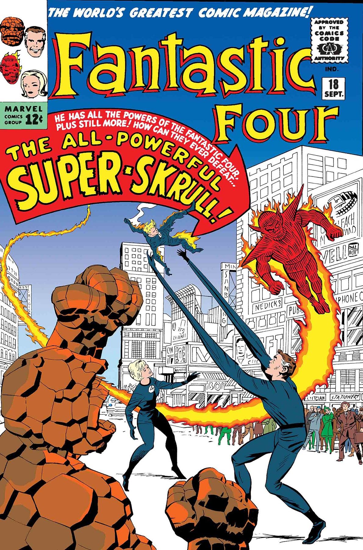 TRUE BELIEVERS FANTASTIC FOUR SUPER SKRULL #1 | L.A. Mood Comics and Games