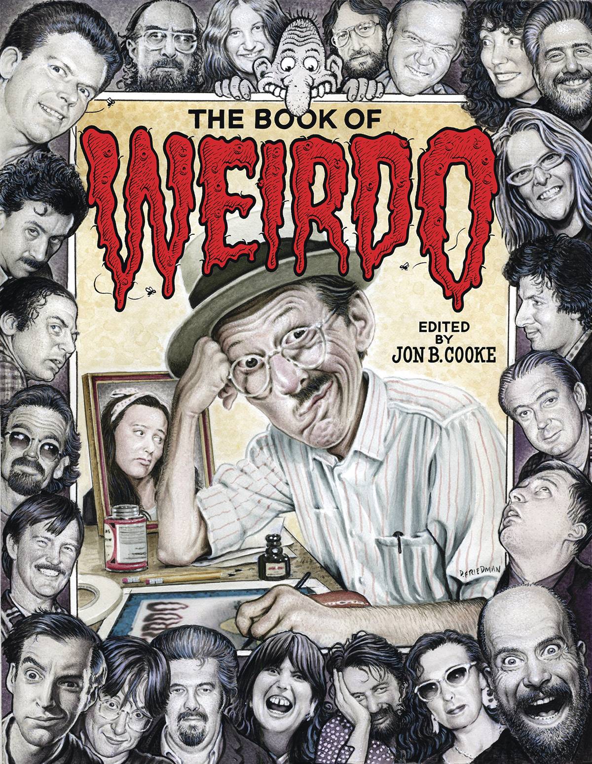 BOOK OF WEIRDO R CRUMB HUMOR COMICS ANTHOLOGY HC | L.A. Mood Comics and Games