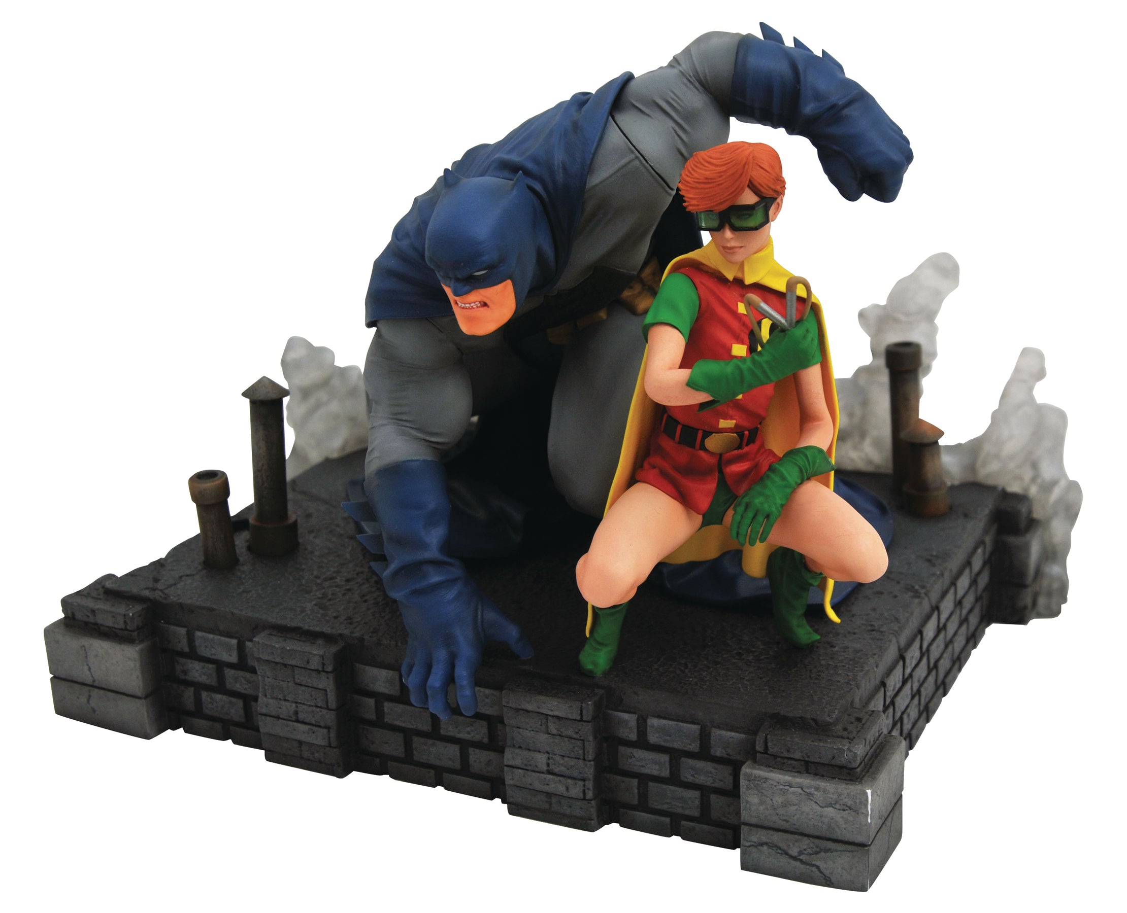 DC GALLERY DARK KNIGHT RETURNS BATMAN & CARRIE DLX PVC FIG ( | L.A. Mood Comics and Games
