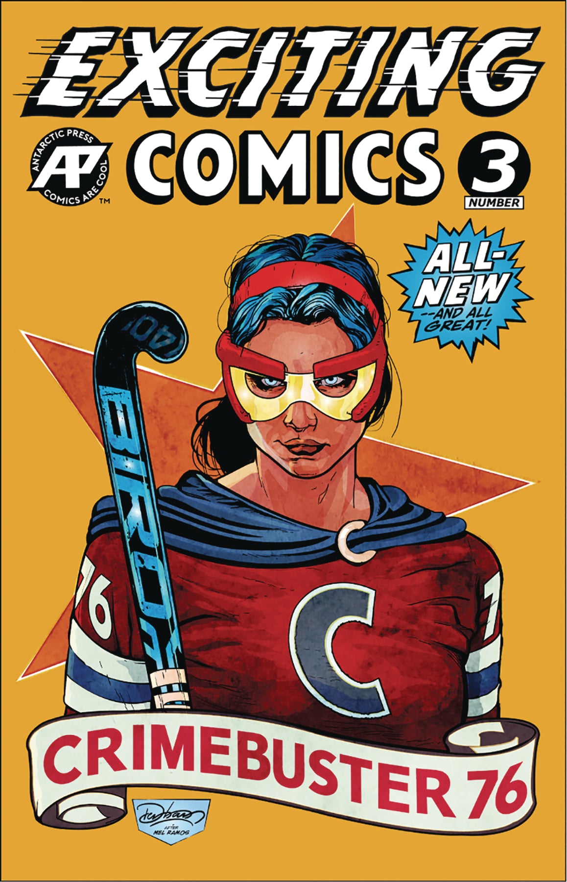 EXCITING COMICS #3 MAIN CVR | L.A. Mood Comics and Games