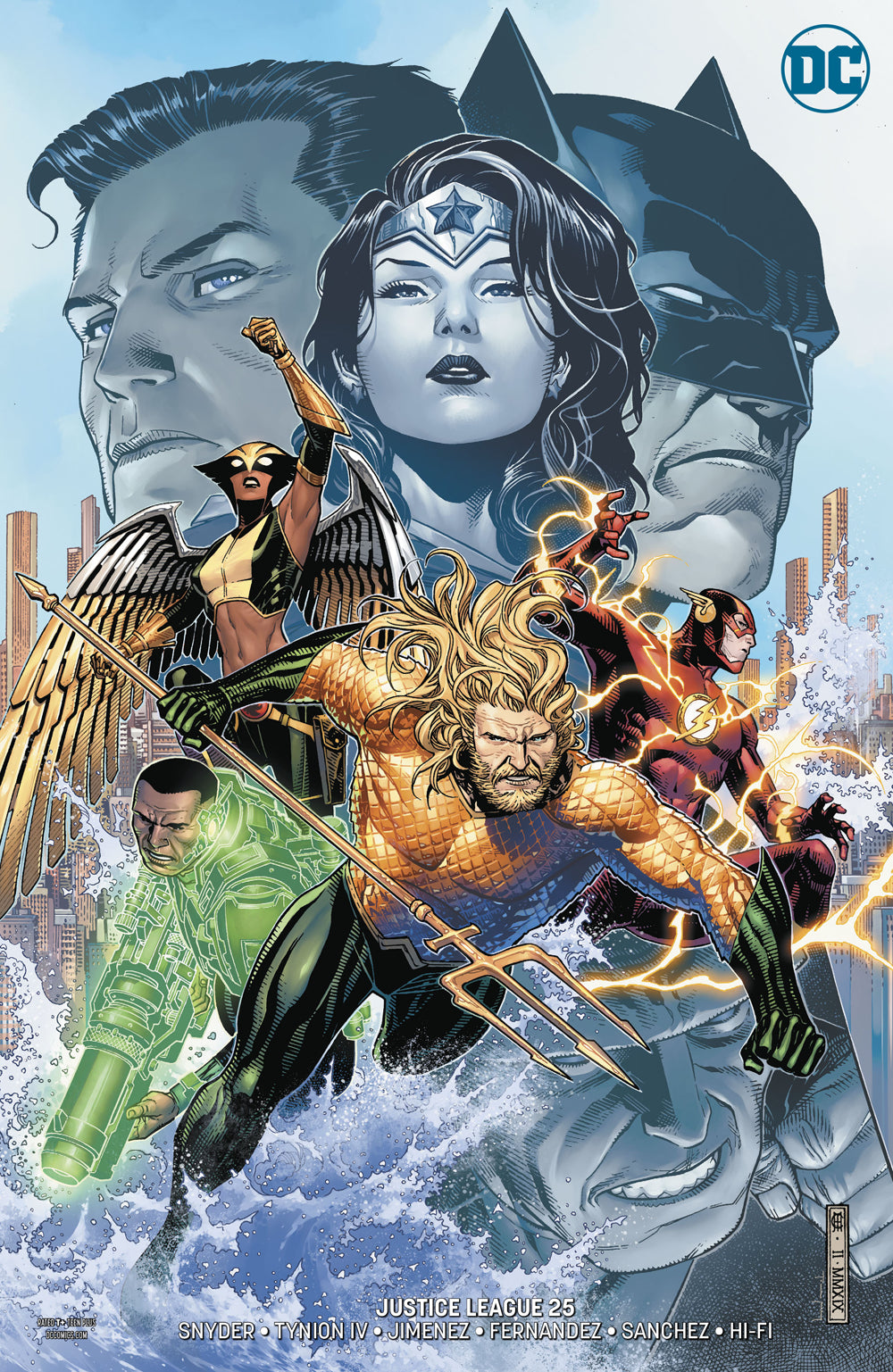 JUSTICE LEAGUE #25 VAR ED YEAR OT VILLAIN | L.A. Mood Comics and Games
