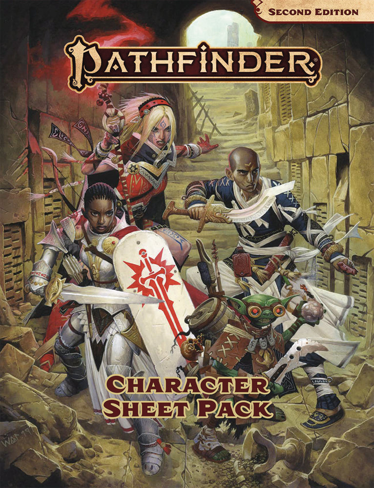 PATHFINDER CHARACTER SHEET PACK | L.A. Mood Comics and Games