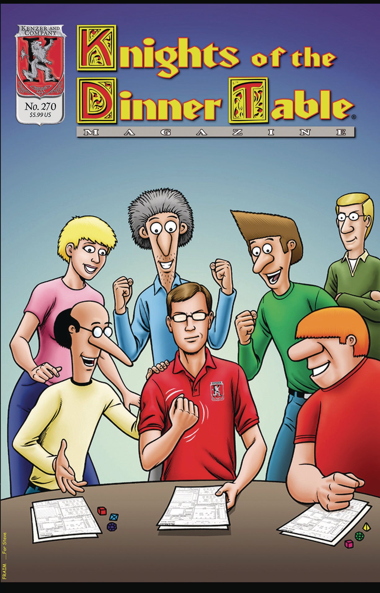 KNIGHTS OF THE DINNER TABLE #270 | L.A. Mood Comics and Games