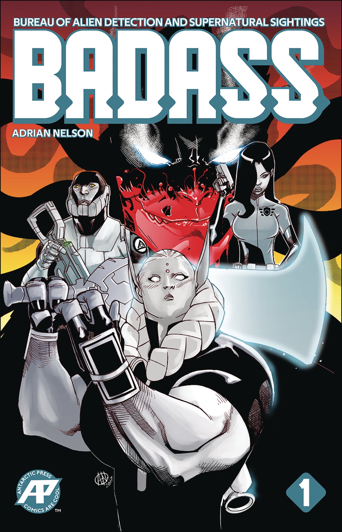 BADASS #1 CVR A | L.A. Mood Comics and Games
