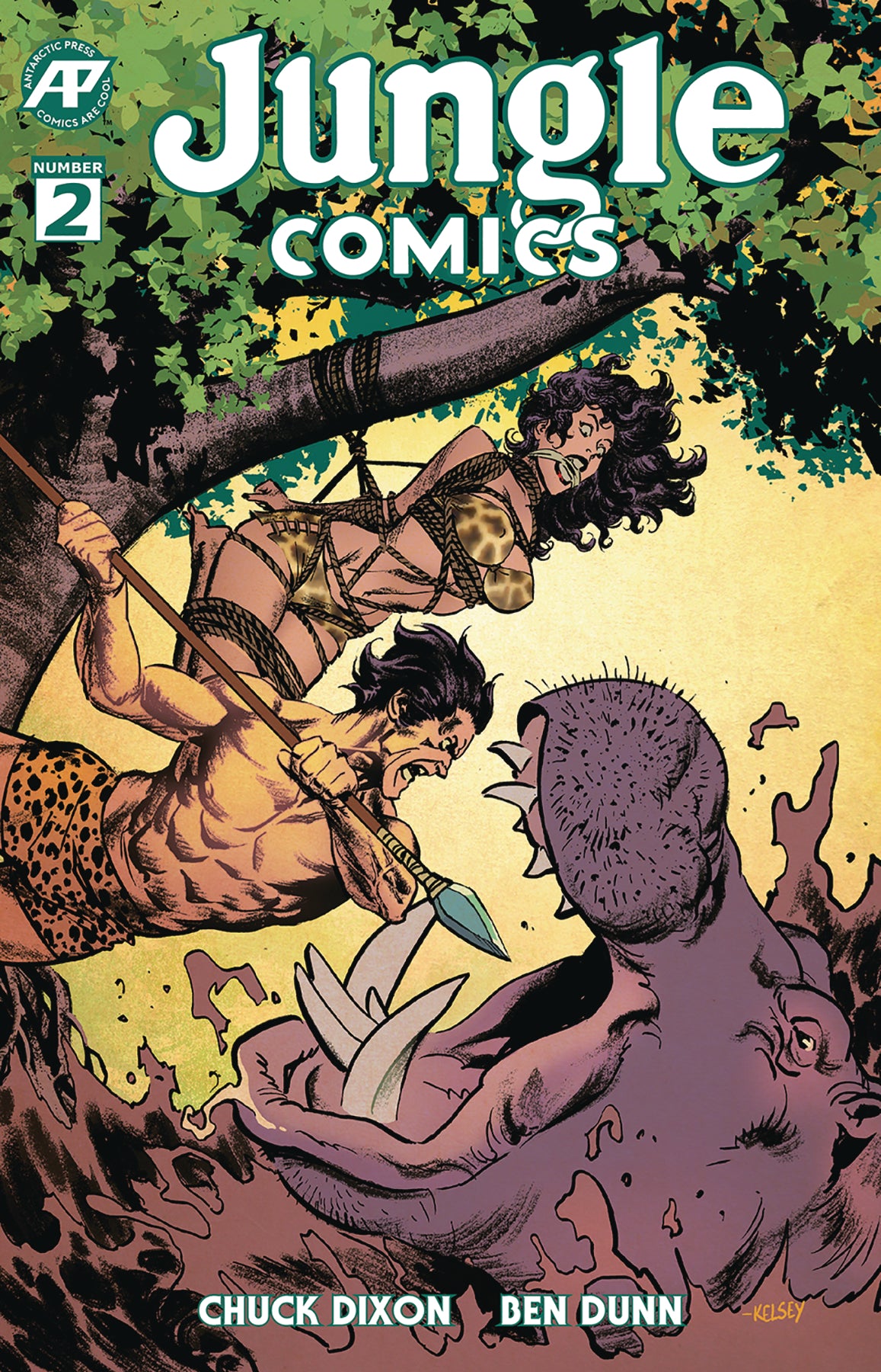 JUNGLE COMICS #2 (OF 4) CVR A SHANNON | L.A. Mood Comics and Games