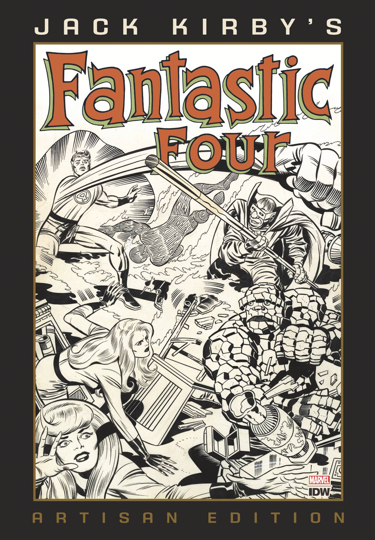 JACK KIRBY FANTASTIC FOUR ARTISAN ED TP (C: 0-1-2) | L.A. Mood Comics and Games