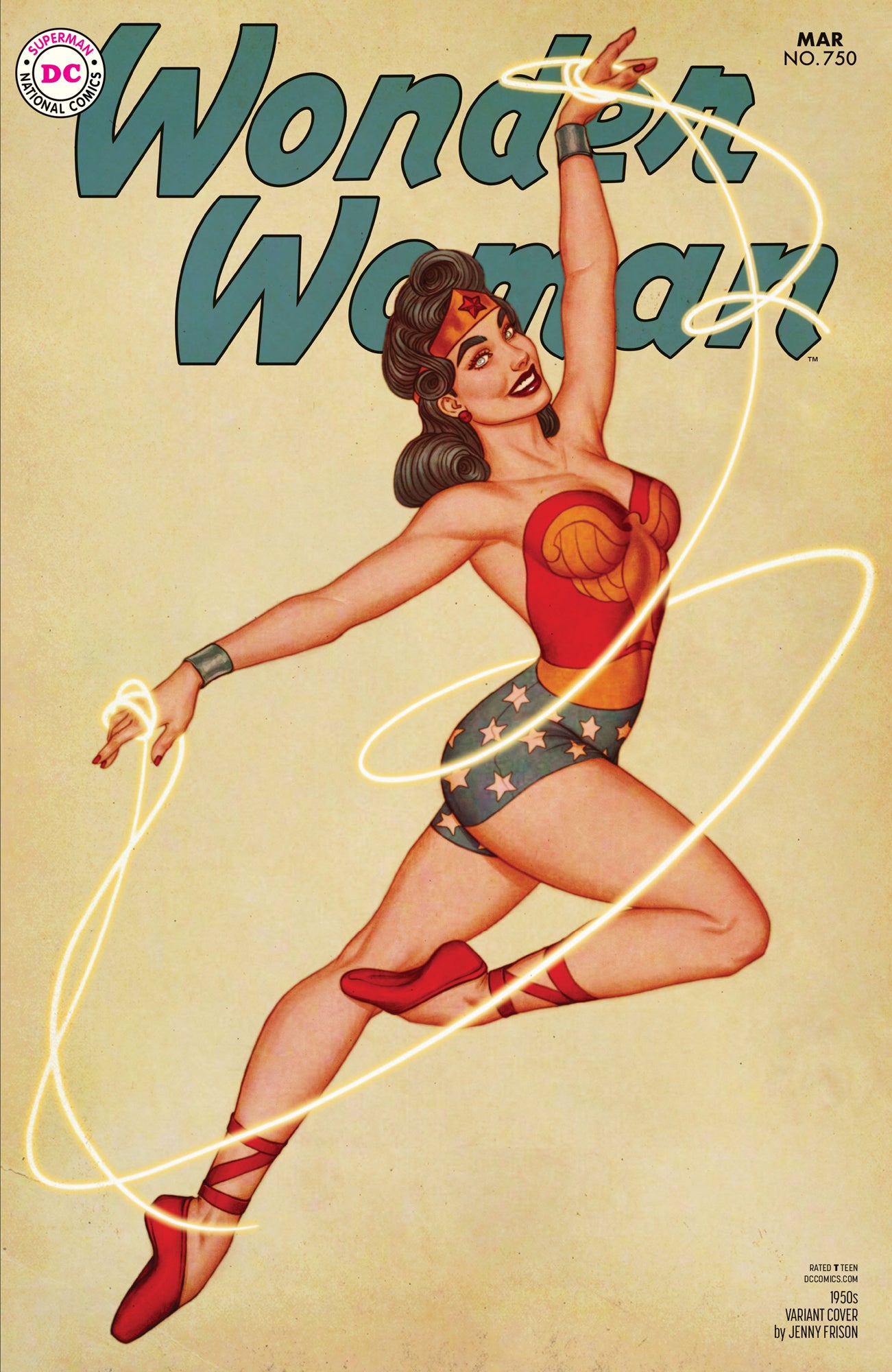 WONDER WOMAN #750 1950S VAR ED | L.A. Mood Comics and Games