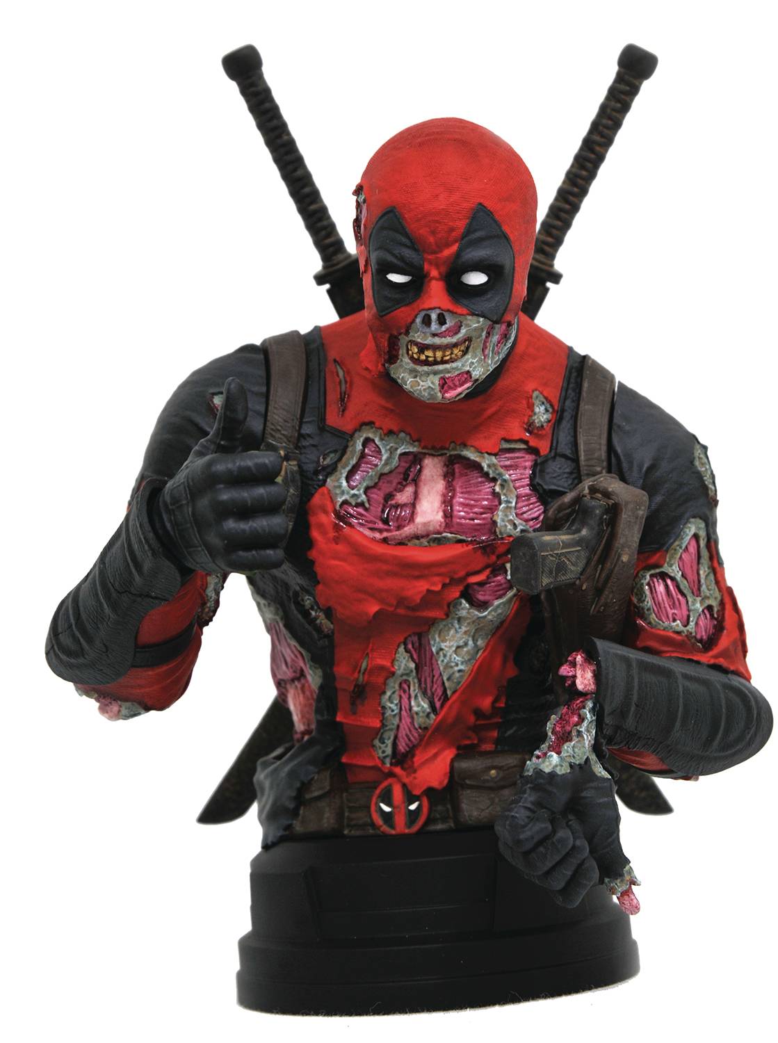 SDCC 2020 MARVEL DEADPOOL ZOMBIE 1/6 SCALE BUST | L.A. Mood Comics and Games