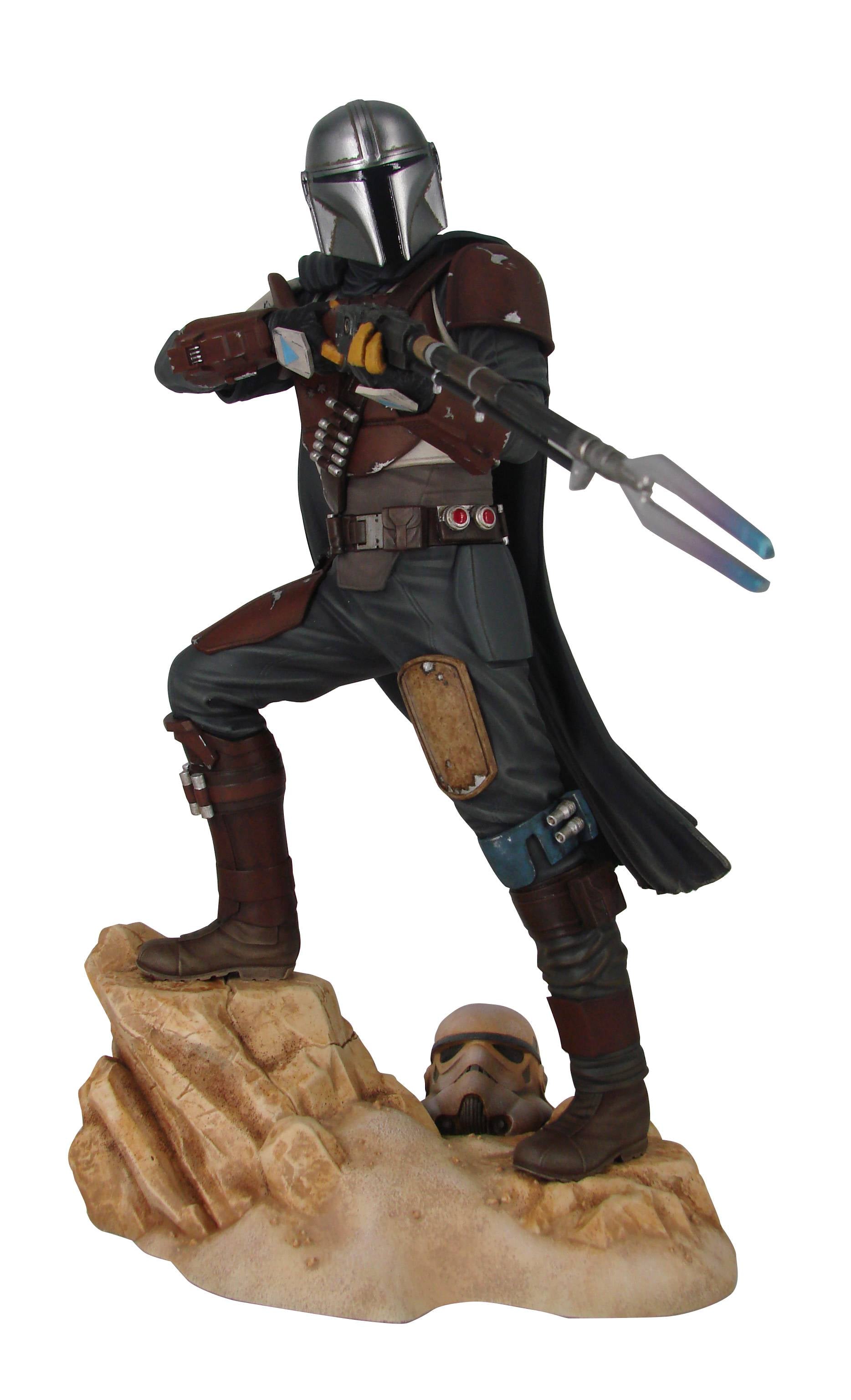 STAR WARS PREMIER COLLECTION THE MANDALORIAN MK1 STATUE (C: | L.A. Mood Comics and Games