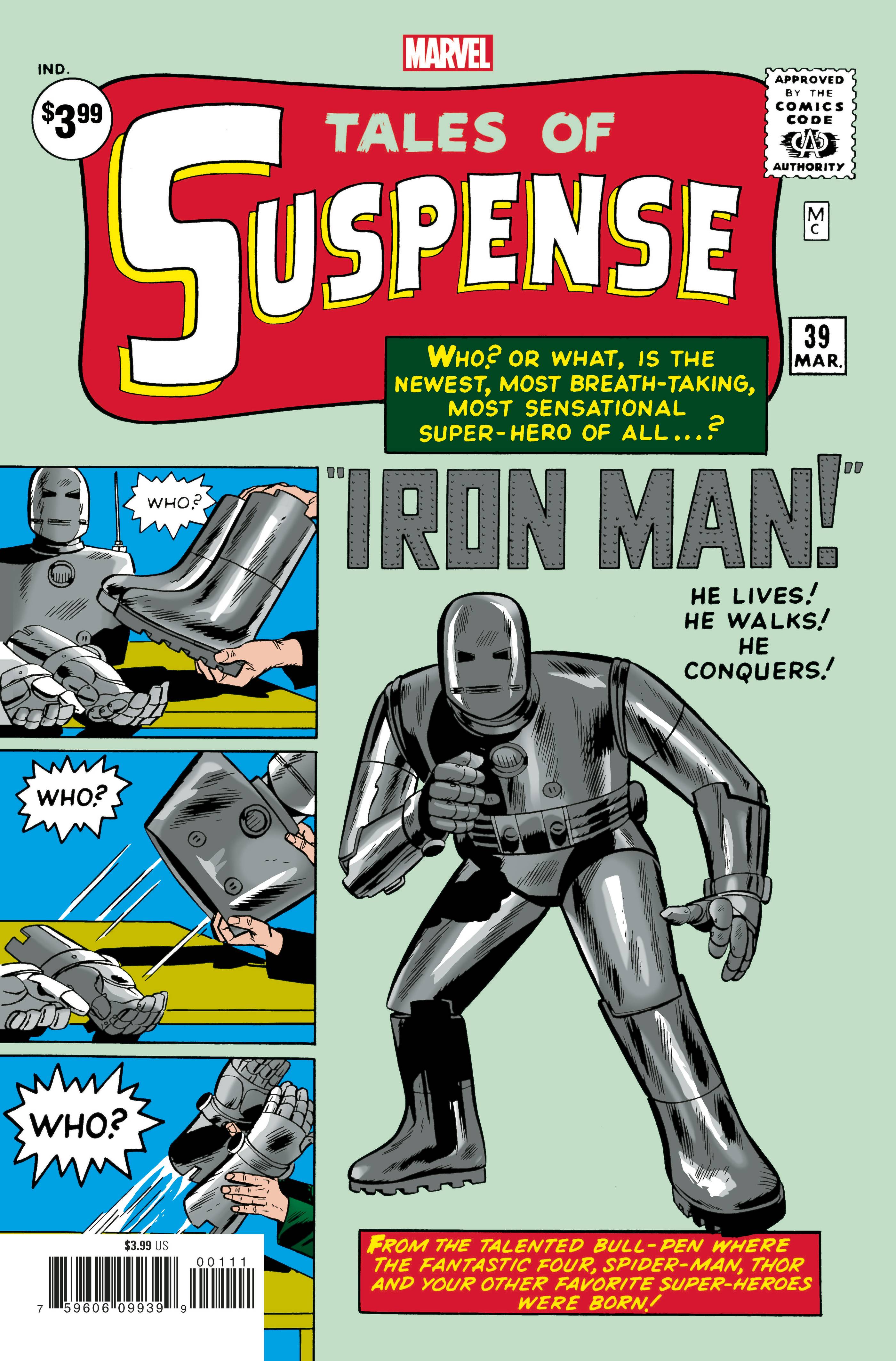 TALES OF SUSPENSE #39 FACSIMILE EDITION | L.A. Mood Comics and Games