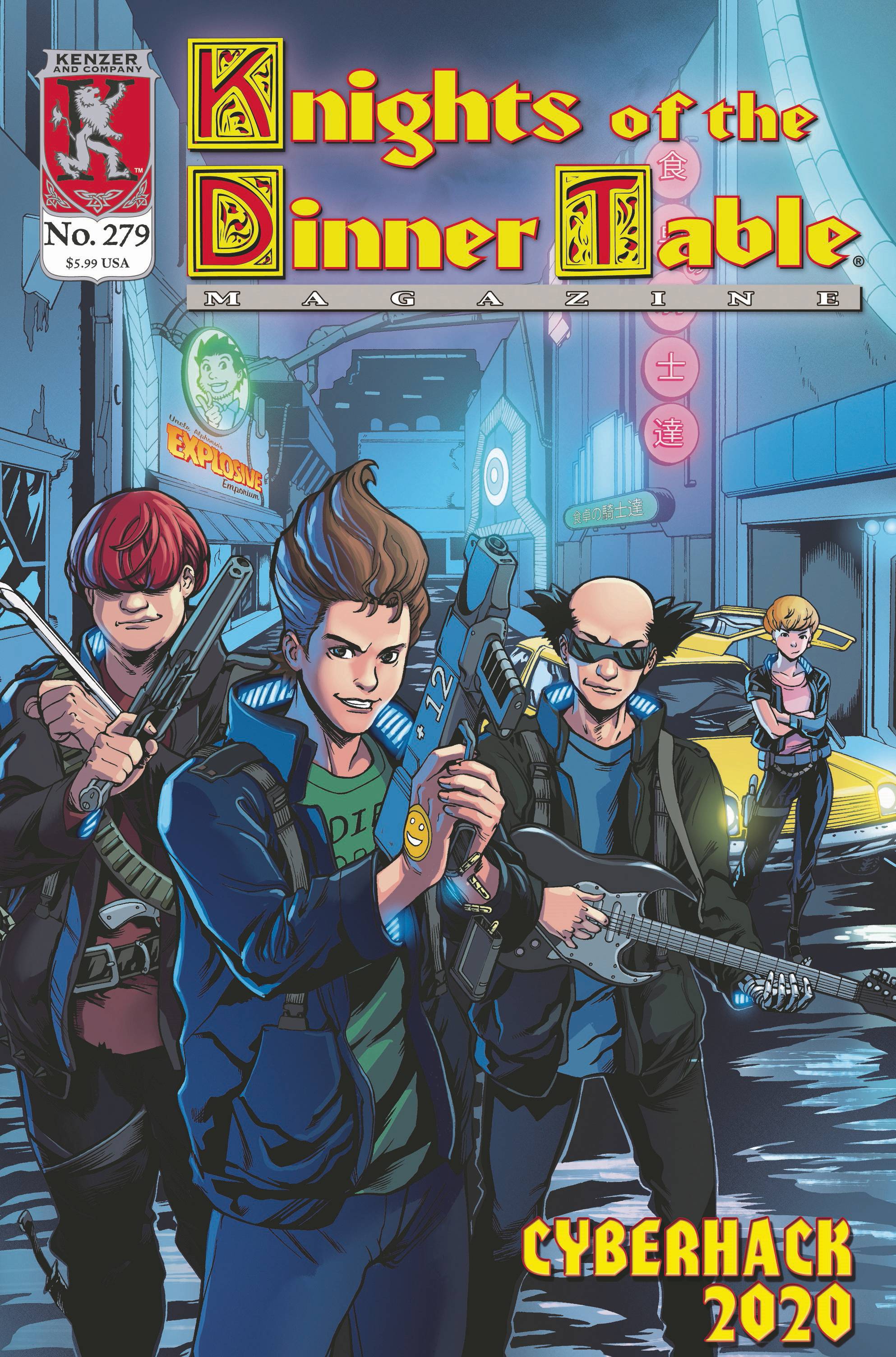 KNIGHTS OF THE DINNER TABLE #279 | L.A. Mood Comics and Games