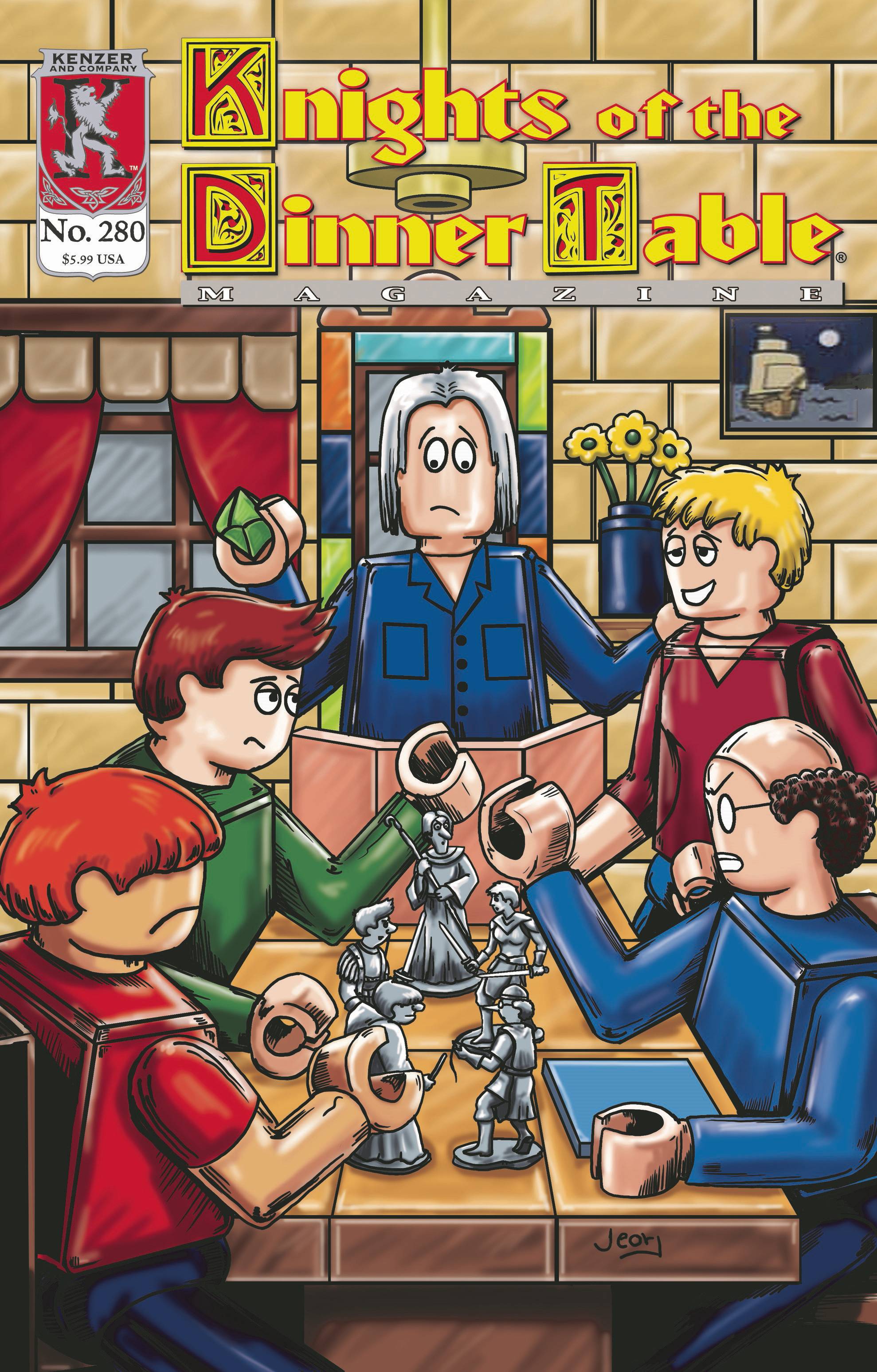 KNIGHTS OF THE DINNER TABLE #280 | L.A. Mood Comics and Games