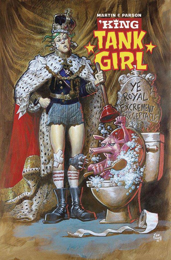 KING TANK GIRL #1 (OF 5) CVR B POWELL CARDSTOCK | L.A. Mood Comics and Games
