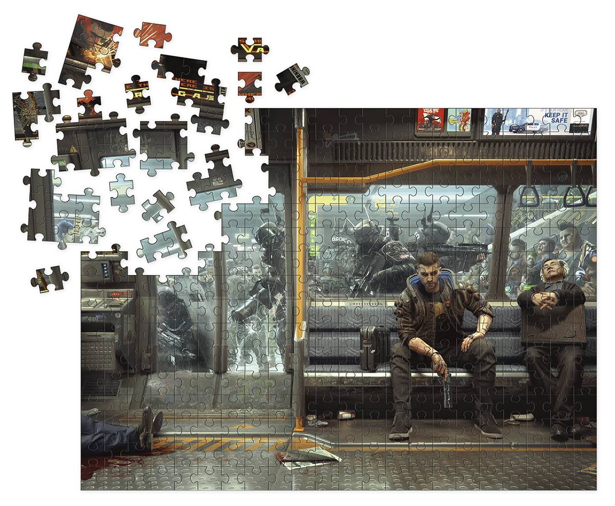 CYBERPUNK 2077 METRO LIFE PUZZLE | L.A. Mood Comics and Games